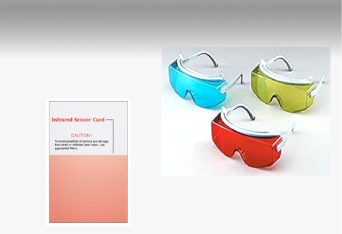 IRカード/レーザー保護メガネ/レーザー関連製品